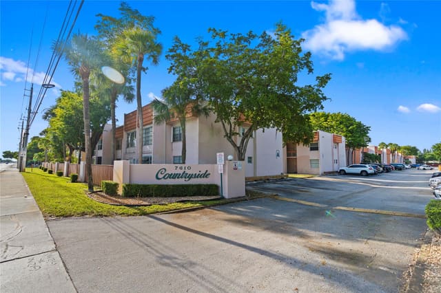 7610 Stirling Road A104, sold in Countryside Condo, Davie, FL