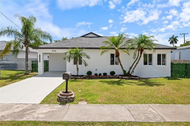 536 NW 7th Street, sold in Granada Heights, Homestead, FL