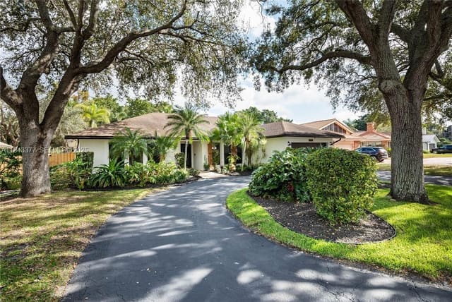 1030 SW 91st Avenue, sold in Jacaranda Villas, Plantation, FL