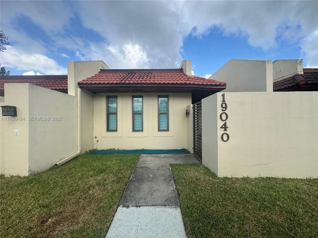 19040 NW 65th Court, sold in Townhomes Of Country Lake, Hialeah, FL