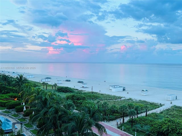 5825 Collins Avenue 7F, sold in Corinthian Condo, Miami Beach, FL