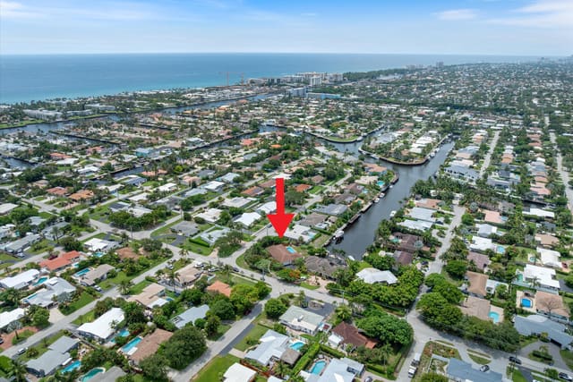 1250 SE 10th Street, sold in Cove 5th Sec, Deerfield Beach, FL