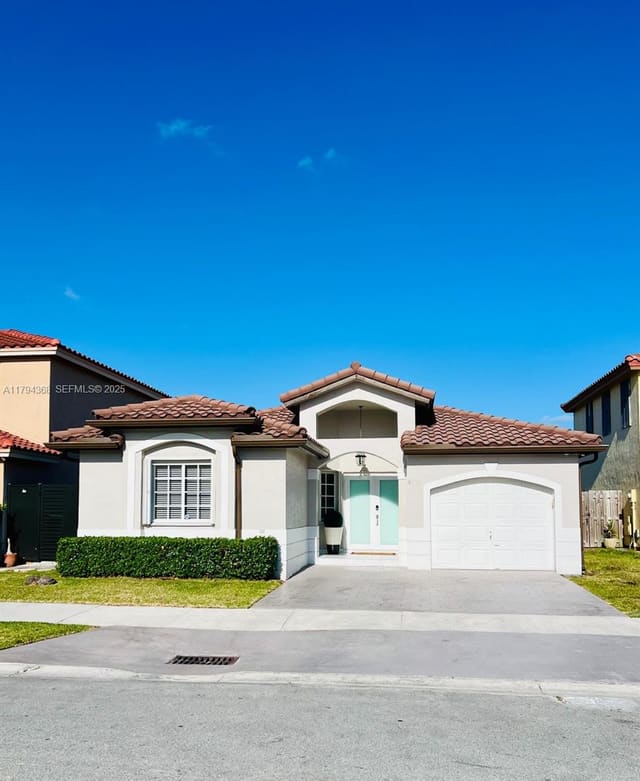 9511 SW 155th Avenue, sold in Highlands At Kendall, Miami, FL