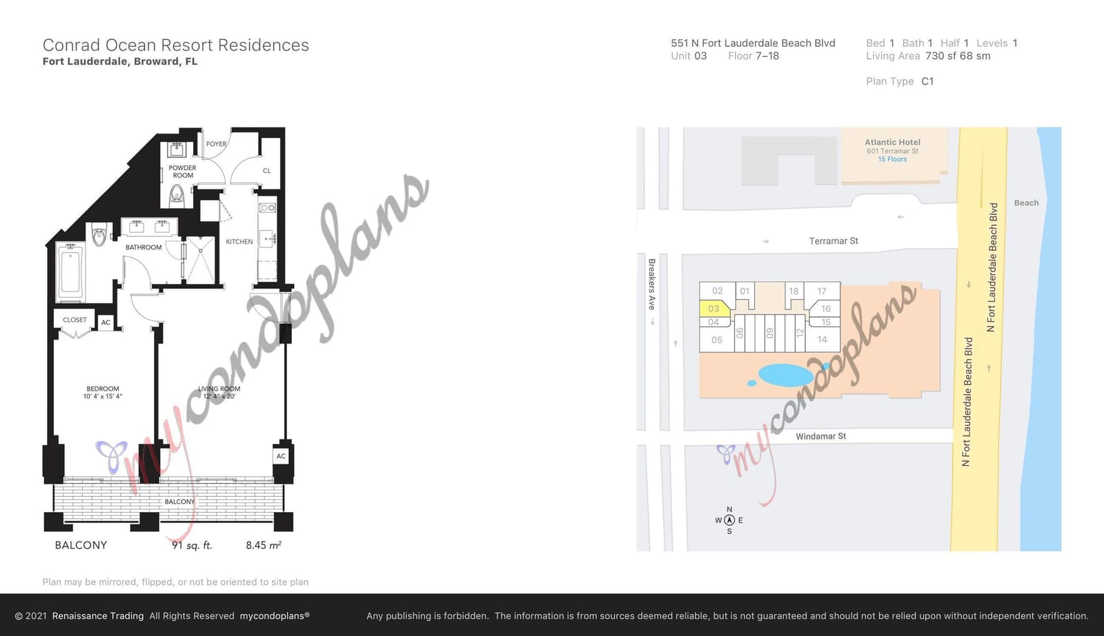 551 N Fort Lauderdale Beach Boulevard H1603, Fort Lauderdale, FL 33304 photo 21