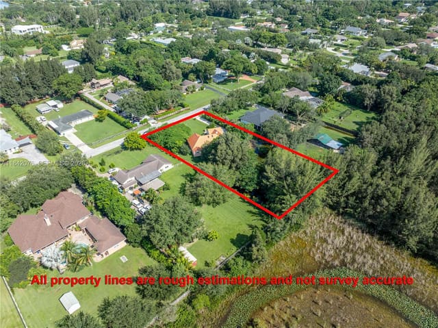 5600 SW 195 Terrace, sold in Green Glades South, Southwest Ranches, FL