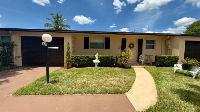 7708 Margate Boulevard c 3-7, sold in Garden Patio Villas, Margate, FL