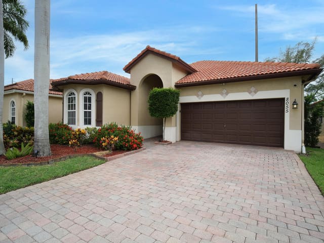 8055 Saw Palmetto Lane, sold in Gateway Gardens, Boynton Beach, FL