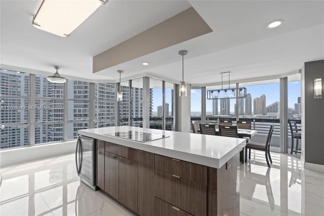 3600 Mystic Pointe Drive LPH13, sold in Mystic Pointe, Aventura, FL