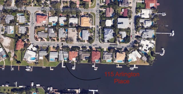 115 Arlington Place, sold in Lewis Shore Estates 1, West Palm Beach, FL