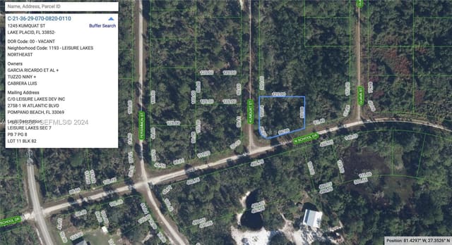 1245 Kumquat Street, Lake Placid, FL 33852