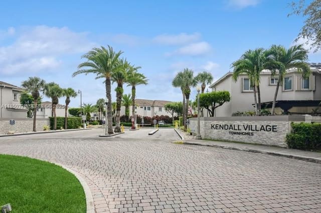 8321 SW 124th Avenue 104, sold in Kendall Village Townvilla, Miami, FL