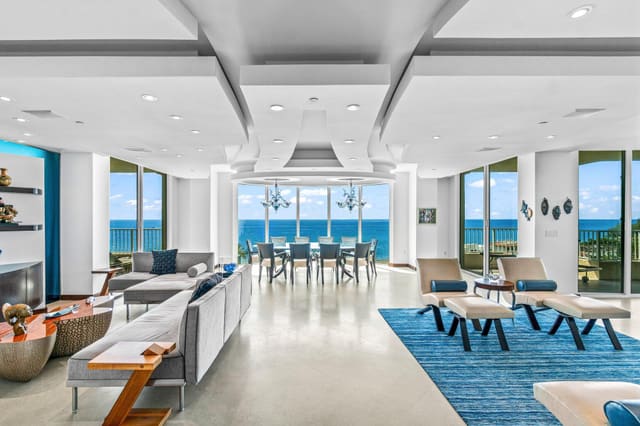 3740 S Ocean Boulevard 801, sold in Toscana South Condo, Highland Beach, FL