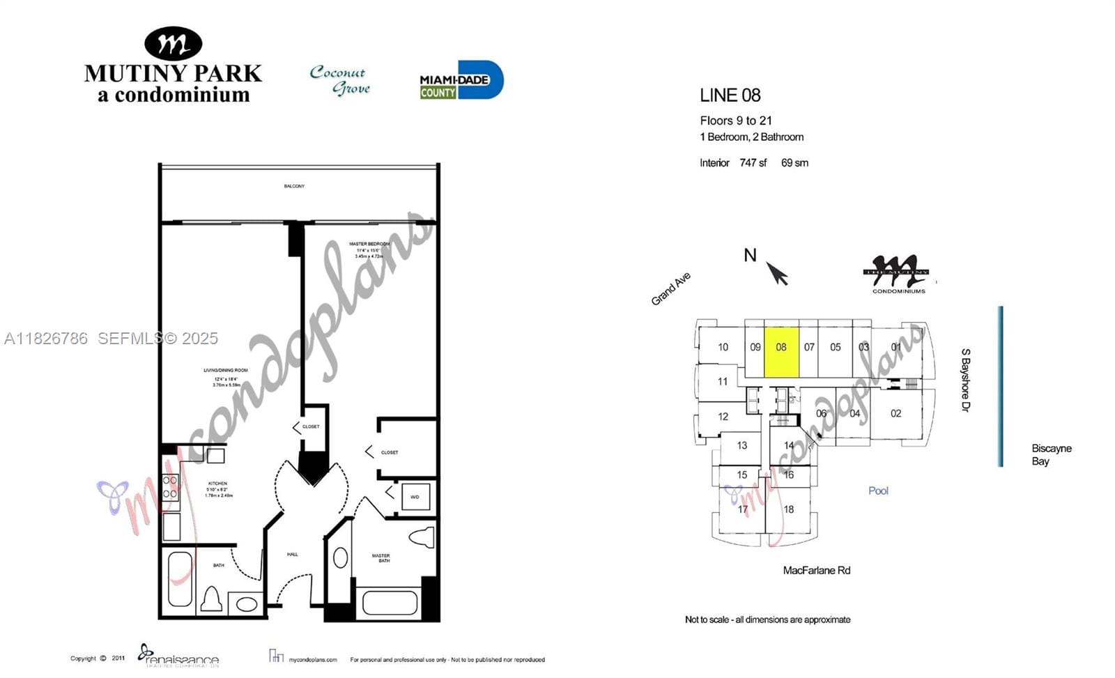 2889 Mcfarlane Road 1908, Miami, FL 33133 photo 10