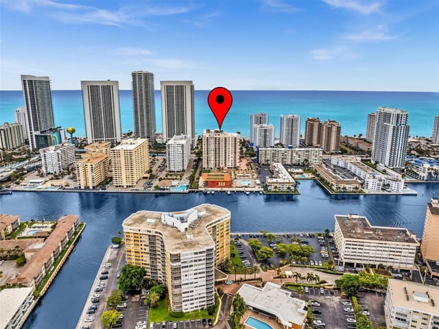 1865 S Ocean Drive 10B, sold in Prince George Arms Condo, Hallandale Beach, FL
