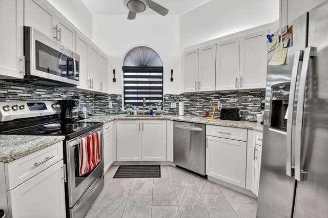 5203 Europa Drive N, sold in Platina Diamante Village, Boynton Beach, FL