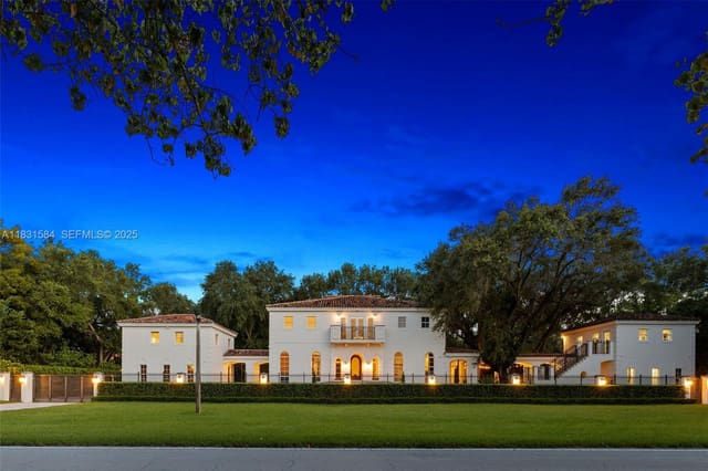 506 Sunset Drive, sold in Coral Gables Bisc Bay Sec, Coral Gables, FL