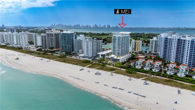 5875 Collins Avenue 1603, sold in Mei Condo, Miami Beach, FL