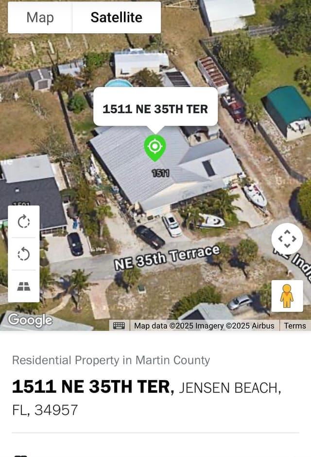1511 NE 35th Terrace, sold in Indian Ridge, Jensen Beach, FL