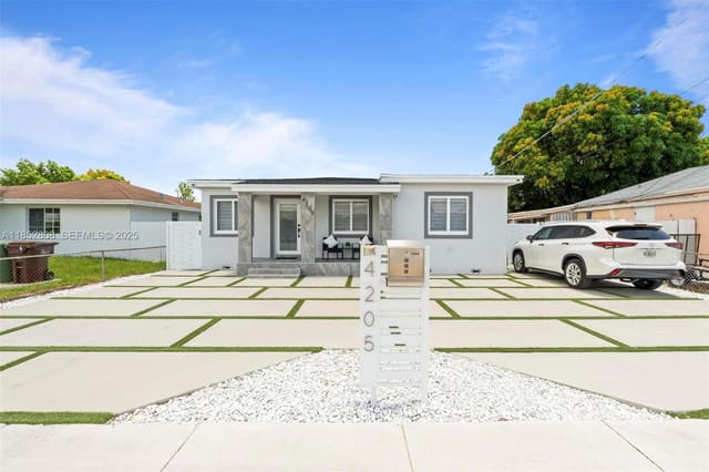4205 E 10th Avenue, sold in Ingleside Park, Hialeah, FL