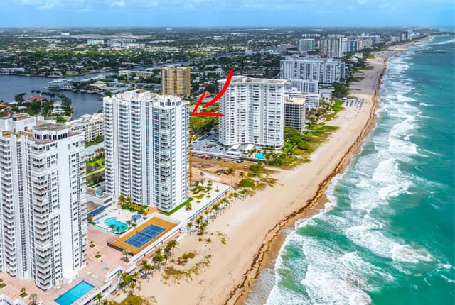 1360 S Ocean Boulevard 2508, sold in Renaissance Of Pompano Beach, Pompano Beach, FL