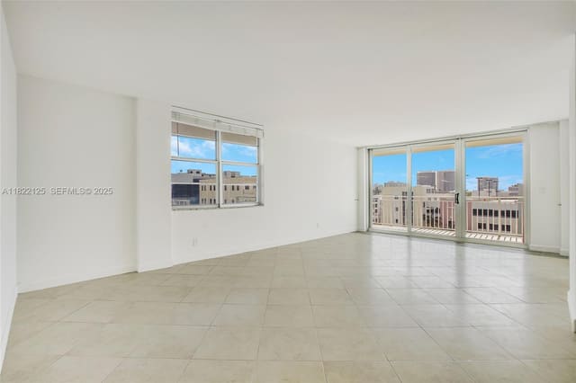 9500 W Bay Harbor Drive 7H, sold in St Regis Apts Condo, Bay Harbor Islands, FL