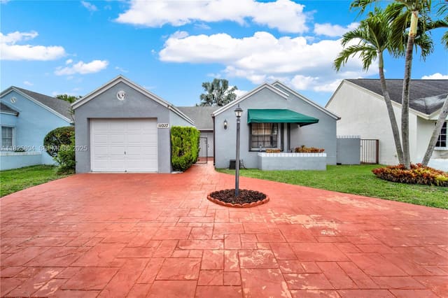 11027 SW 148th Court, sold in Sunfish At The Hammocks, Miami, FL