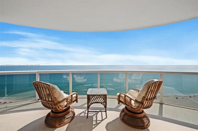 17555 Collins Avenue 1607, sold in The Pinnacle Condo, Sunny Isles Beach, FL