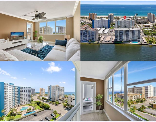 201 N Ocean Boulevard 1101, sold in Granada House, Pompano Beach, FL