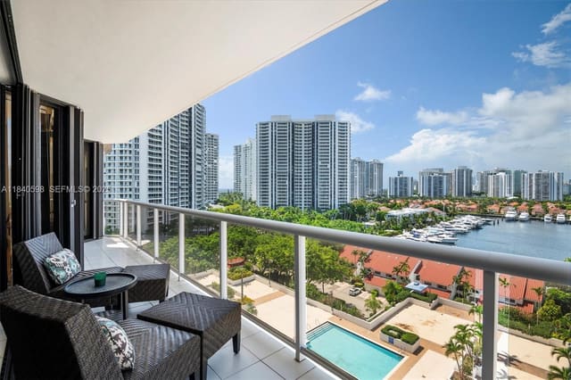 3640 Yacht Club Drive 1108, sold in Harborside At The Waterwa, Aventura, FL