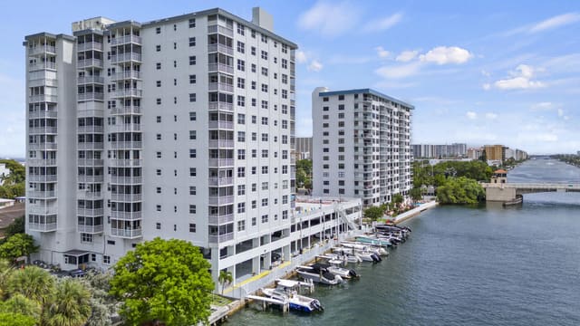 1505 N Riverside Drive 1002, sold in Intracoastal Tower, Pompano Beach, FL