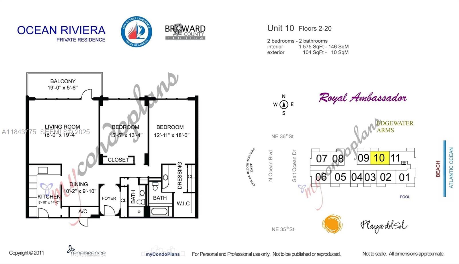 3550 Galt Ocean Drive 1910, Fort Lauderdale, FL 33308 photo 18
