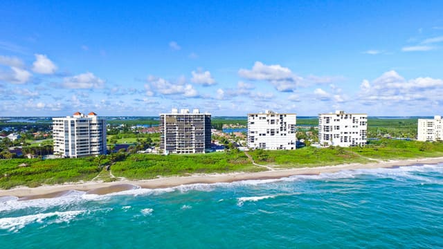 3100 N Highway A1a 803, sold in Sands On The Ocean Section 1 Condominium, Hutchinson Island, FL