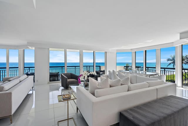 3140 S Ocean Boulevard S 403s, sold in Carlton Place Condo, Palm Beach, FL