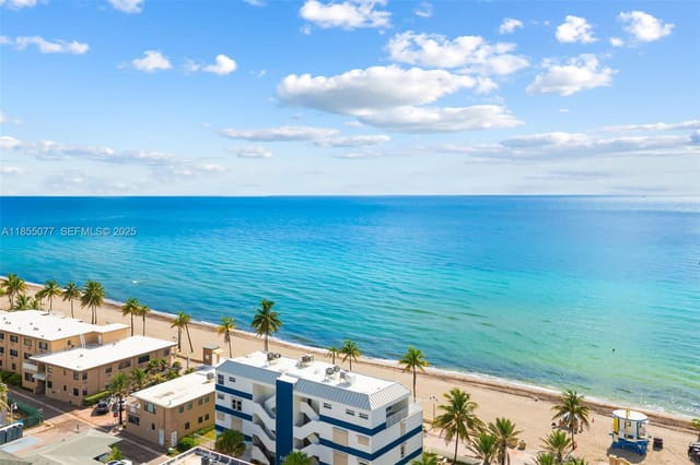 3111 N Ocean Drive 1503, sold in Hollywood Towers, Hollywood, FL