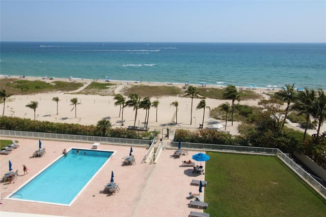 750 N Ocean Boulevard 810, sold in Admiralty Towers Condominium, Pompano Beach, FL