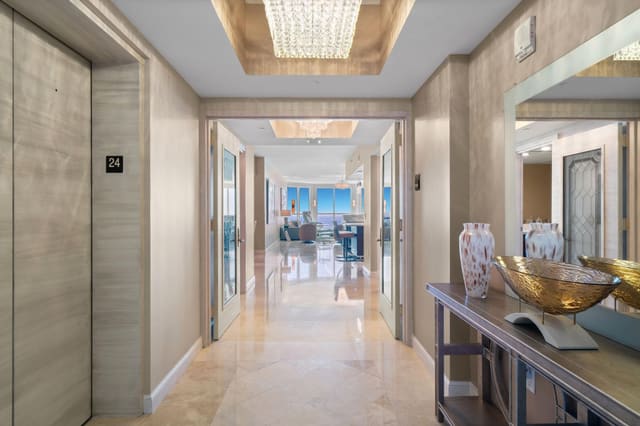 101 S Fort Lauderdale Beach Boulevard 2402, sold in Las Olas Beach Club, Fort Lauderdale, FL