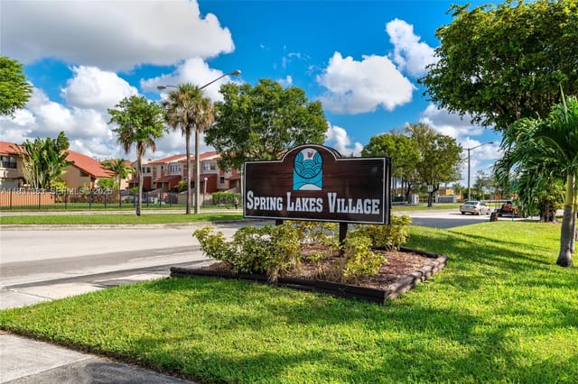 10114 NW 4th Lane 3-12, sold in Spring Lakes Village, Miami, FL