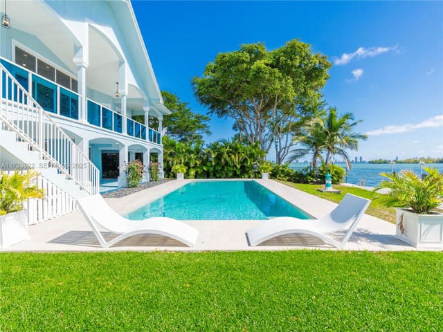 1080 NE Little River Drive, sold in Belle Meade Island, Miami, FL