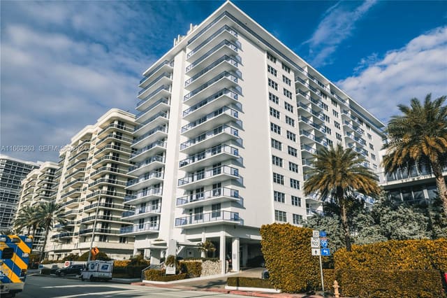 9511 Collins Avenue 408, sold in 9500 Oceans Condo, Surfside, FL