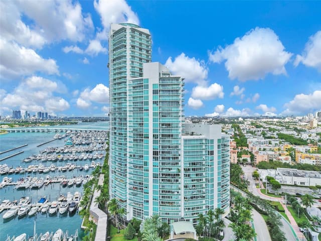 1000 S Pointe Drive 1706, sold in Murano At Portofino, Miami Beach, FL