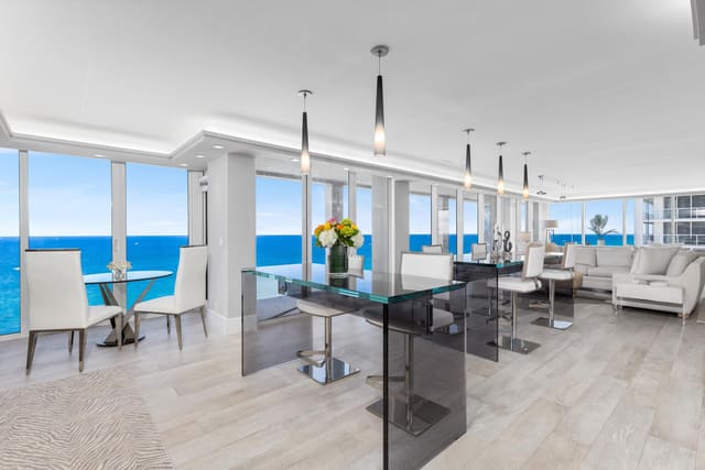 2800 S Ocean Boulevard 18-F, sold in Ocean Towers Condo, Boca Raton, FL