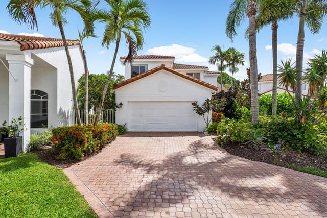 17081 Newport Club Drive, sold in Newport Bay Club, Boca Raton, FL