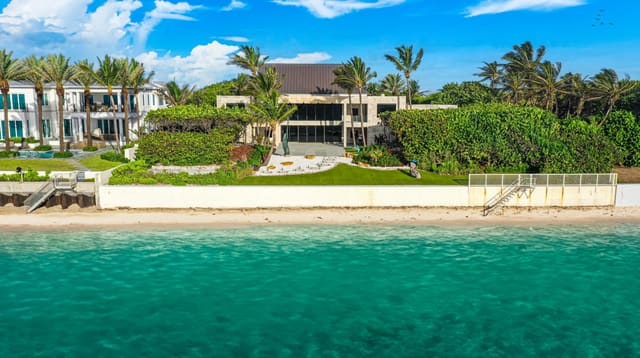 880 S Ocean Boulevard, sold in Hypoluxo Beach Map, Manalapan, FL