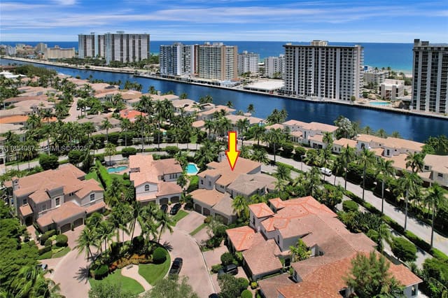 822 E Spinnaker E Drive, sold in Harbor Islands, Hollywood, FL
