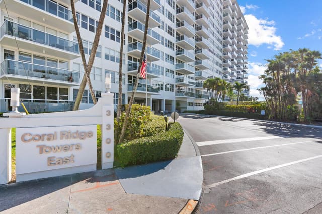 3300 NE 36th Street NE 1620, sold in Coral Ridge Towers East Co-Op, Fort Lauderdale, FL