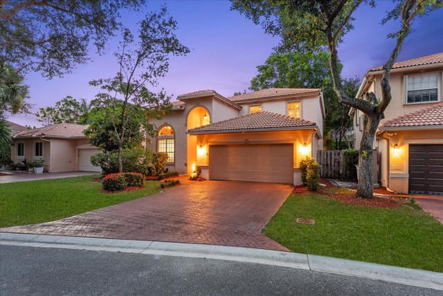 6249 NW 78th Manor, sold in Parkland Place, Parkland, FL