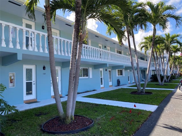 1100 Pine Drive 108, sold in Pine Drive Manor, Pompano Beach, FL