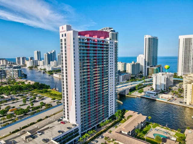2602 E Hallandale Beach Boulevard R2210, sold in Beachwalk Condominium, Hallandale Beach, FL