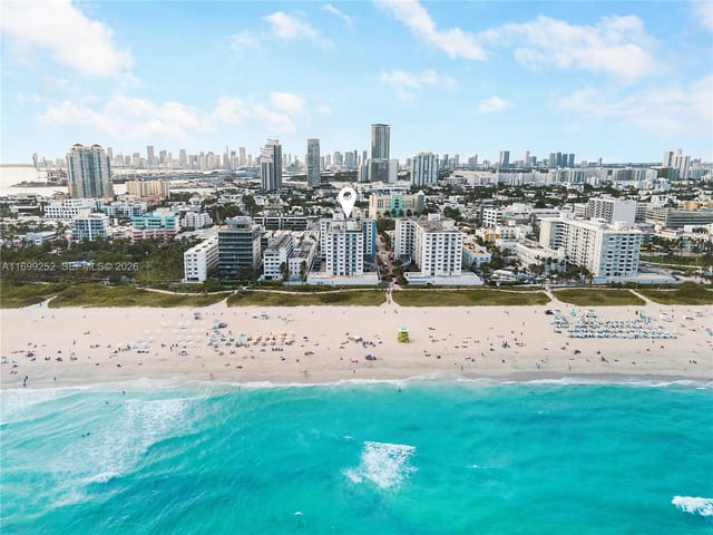 345 Ocean Drive 703, sold in Ocean Point Condo, Miami Beach, FL