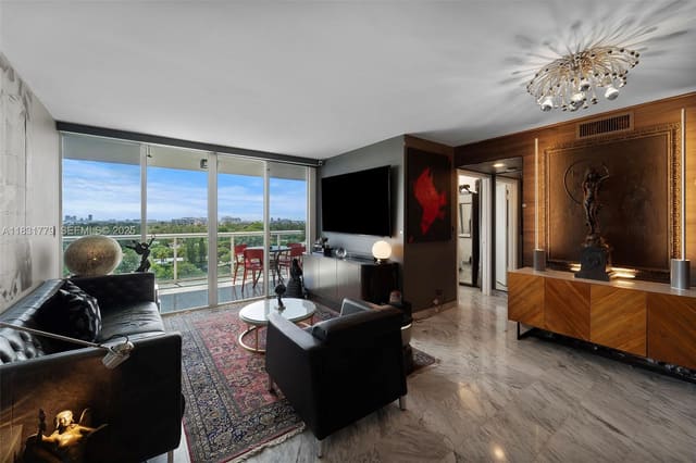 3411 Indian Creek Drive 1003, sold in King David Towers Condo, Miami Beach, FL